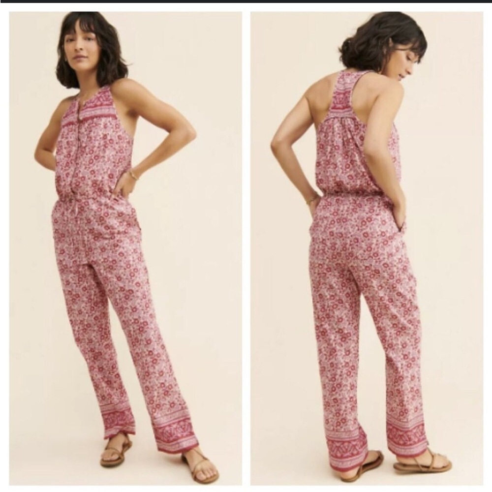 Faherty Adella Women’s Jumpsuit Size Large